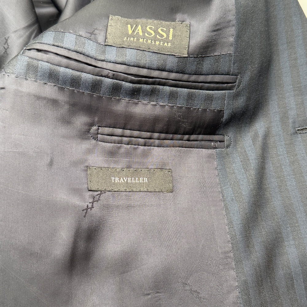 Ermenegildo Zegna Couture Charcoal Traveler Suite - Picture 6 of 6